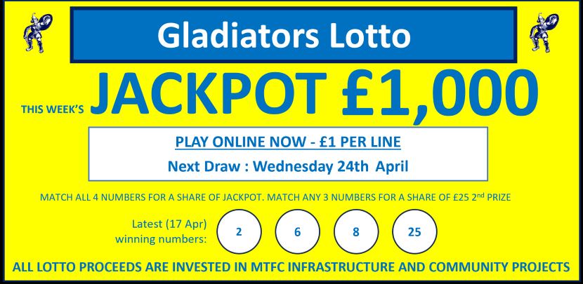 Matlock Town FC Lottery