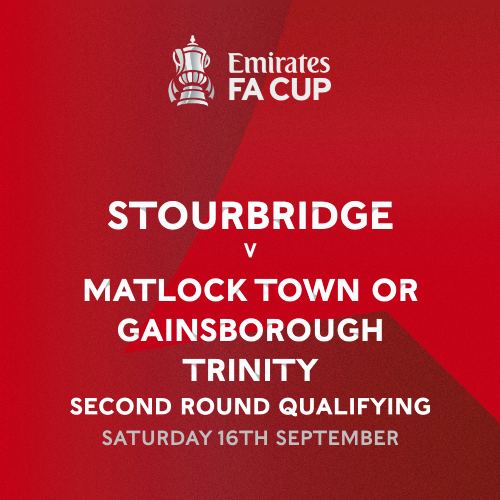 Gladiators OR Trinity set for away trip to Stourbridge in Emirates FA Cup 2QR