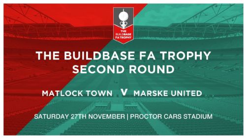 Gladiators set to host Marske United in Buildbase FA Trophy Second Round tie!