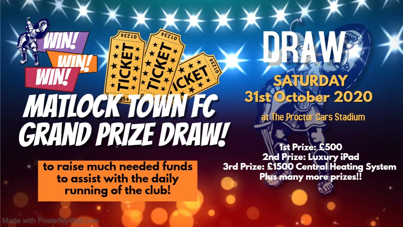 Get your tickets for the Gladiators Grand Prize Draw 2020 now!