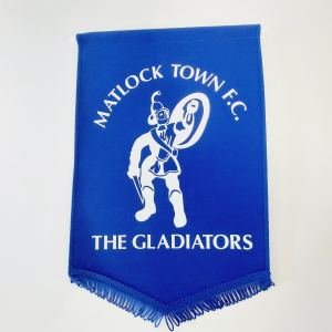 Browse Matlock Town FC Pennant (Blue)