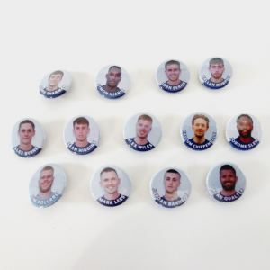 Matlock Town FC Player Mini Badges