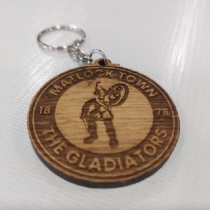 Browse Club Crest Bamboo Key Ring