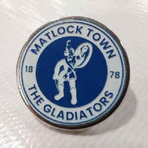 Pin Badge (blue & white)