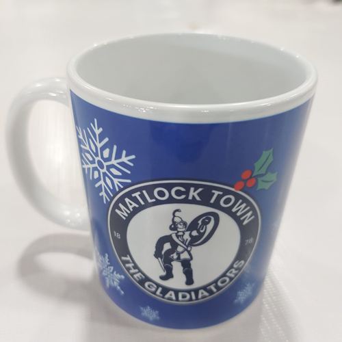 Matlock Town FC Christmas Mug