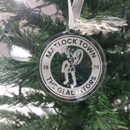 Matlock Town FC Christmas Decoration