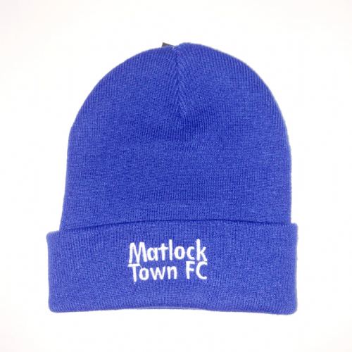 Matlock Town FC Beanie with Brim - New Style
