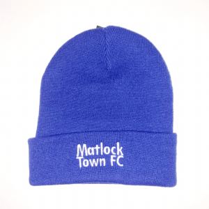 Browse Matlock Town FC Beanie with Brim - New Style