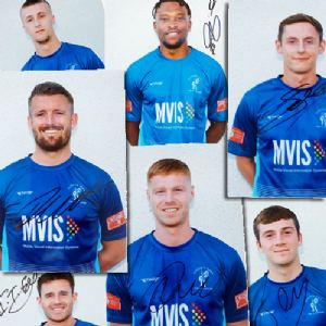 Signed Matlock Town FC Player Photos