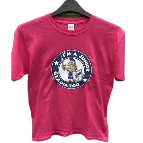 Pink Juniors Gladiators T-Shirt