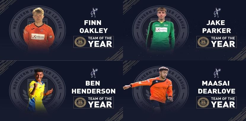 Four Young Gladiators in Team Of Year